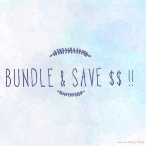 Bundle anything & we can compromise!